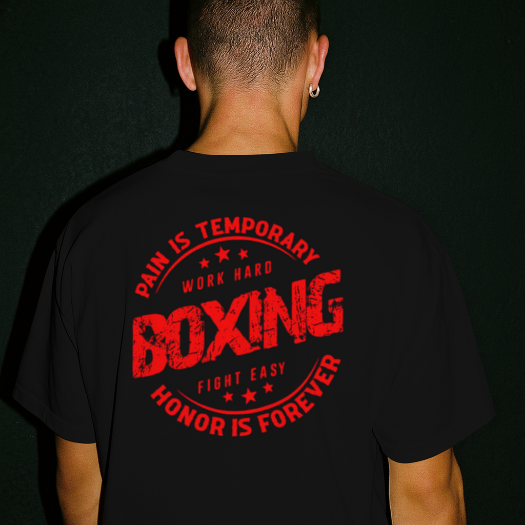 Honor Is Forever Tee – Boxing Mindset Edition