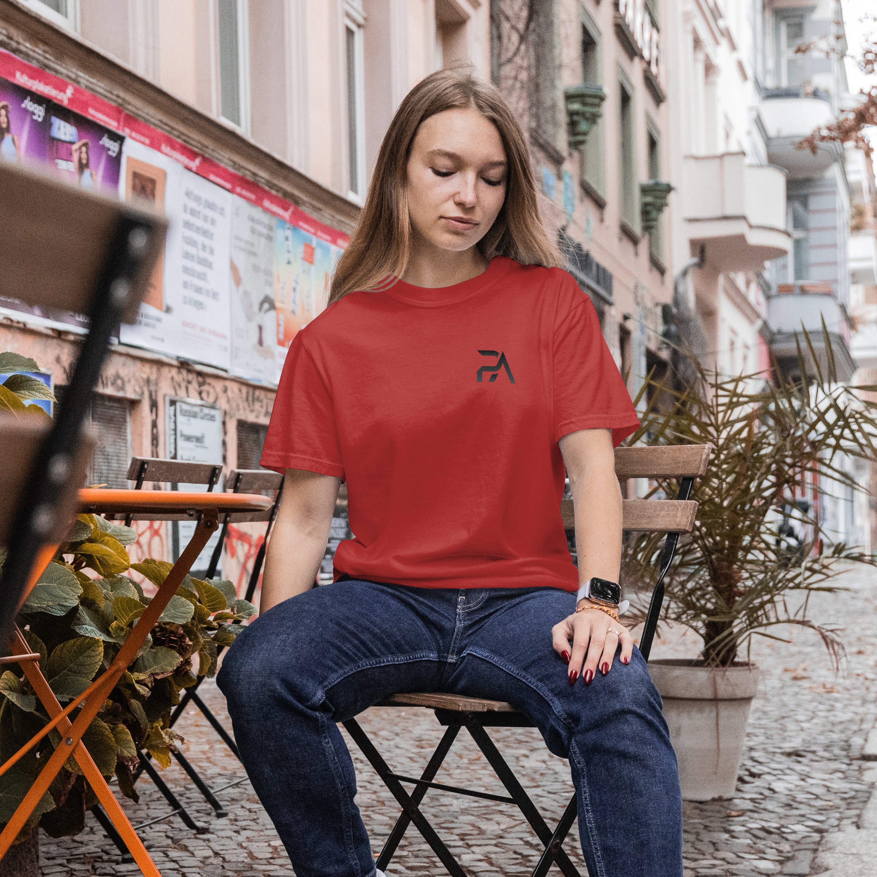 Comfort Color w/black logo