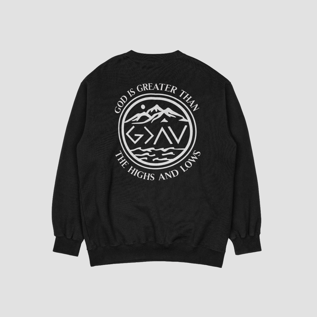 God is Greater crewneck